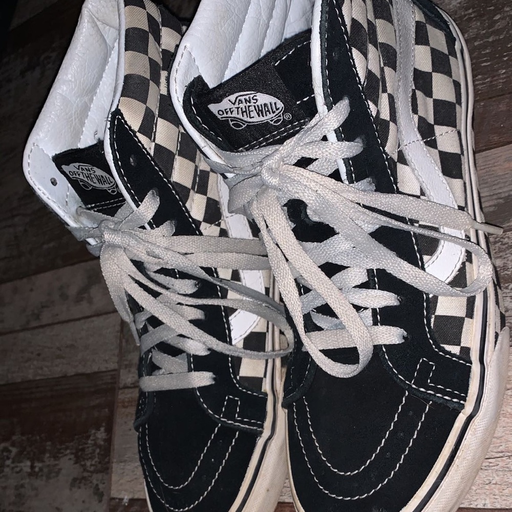Vans Checkered High Tops